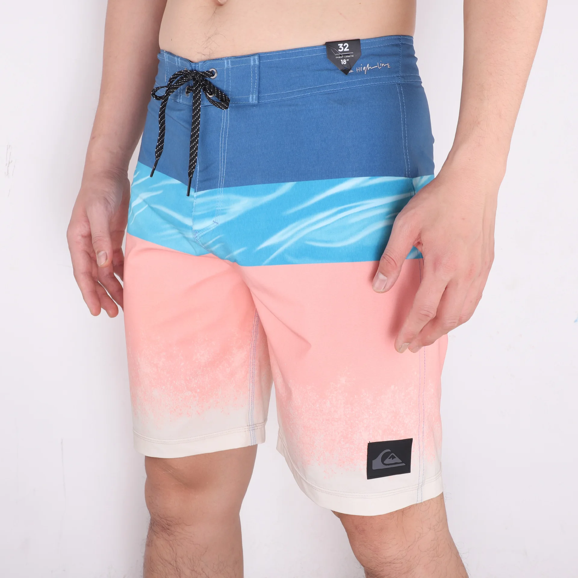 

Summer Quick Dry Breathable Beach Board Shorts Men Swimwear Swimming Trunks Bermuda Sports Shorts Swimsuit Beach Sufring Shorts