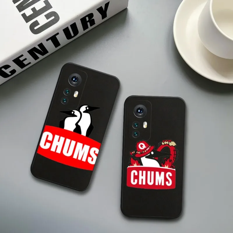 Design CHUMS Phone Case For Xiaomi Redmi Note 11 10 9C Pro 10X K20 Back Soft Cover Note 9A K40 K30S Cover