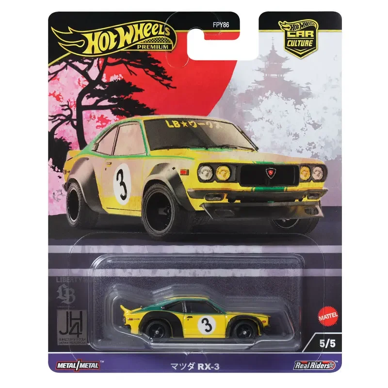 Mattel Hot Wheels Премиум Культура автомобилей Япония Историка 4 игрушки для мальчиков