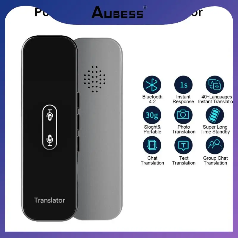 G6x Translator 3 In 1 Translator Instant Portable Smart Translator With 40+ Languages
