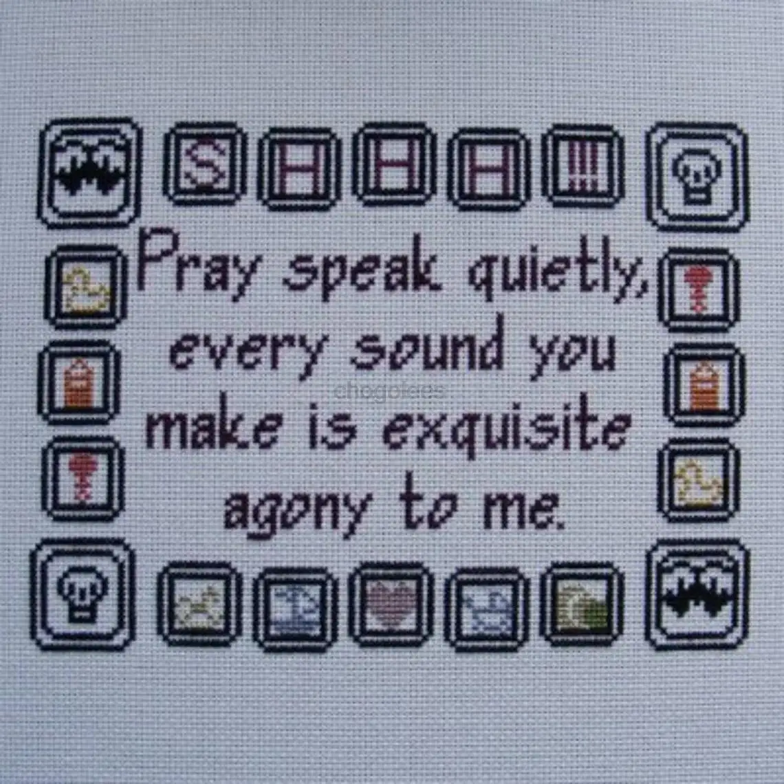 Speaking quietly