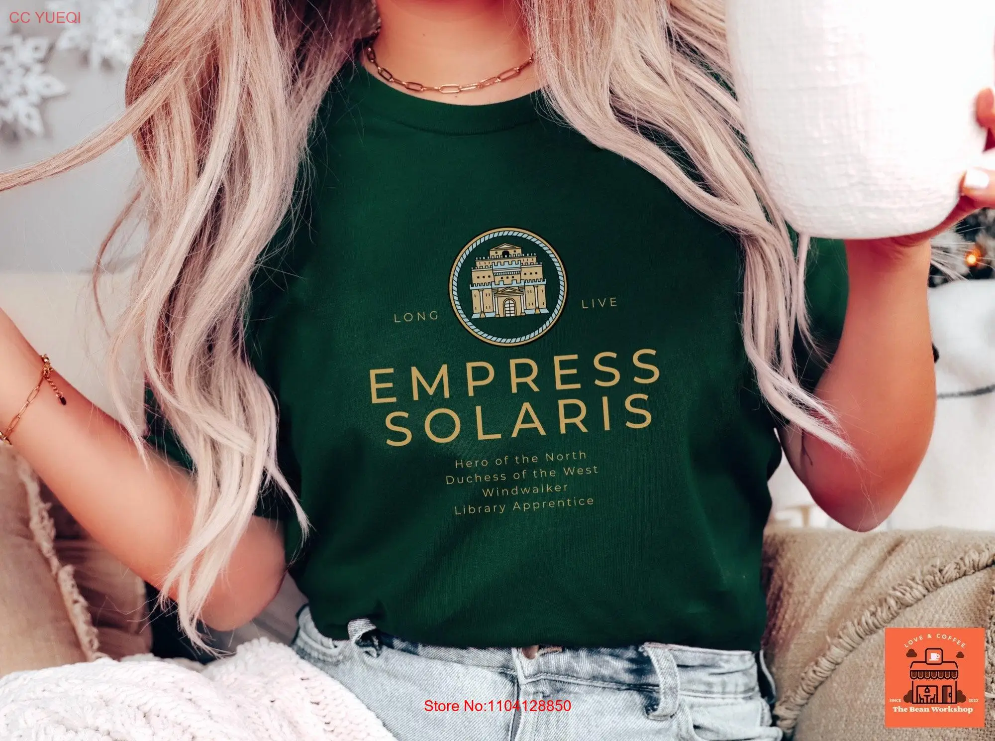 Air Awakens T shirt Long Live Empress Solaris Officially Licensed Elise Kova Merch Birthday or Christmas for Book Lovers |