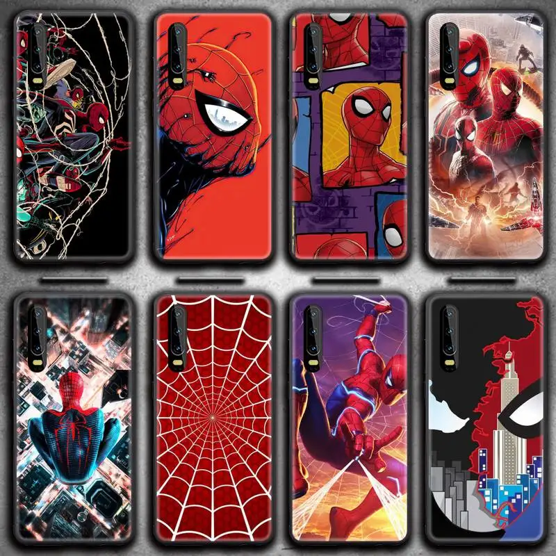 

Hero Spiderman Marvel Phone Case for Huawei P20 P30 P40 lite E Pro Mate 40 30 20 Pro P Smart 2020
