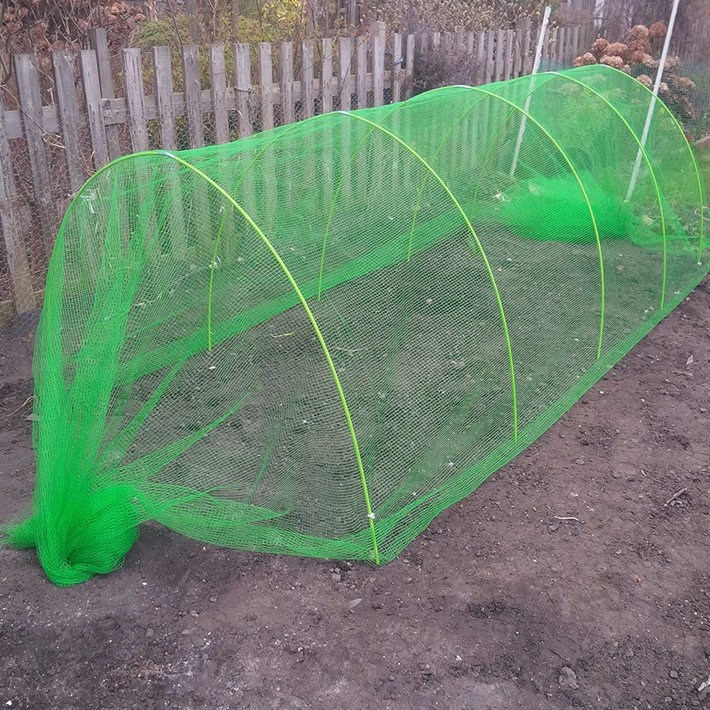 Сетка садовая полиэтиленовая для защиты от птиц защитная сетка растений овощей
