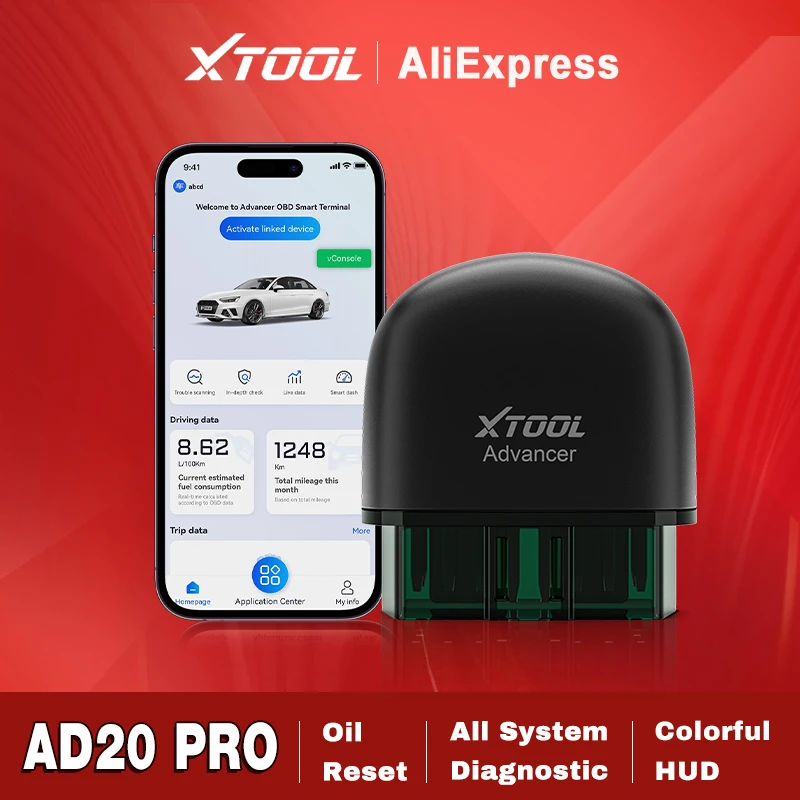 XTOOL AD20PRO OBD2 Bluetooth-сканер ad20 pro Автомобильный диагностический инструмент