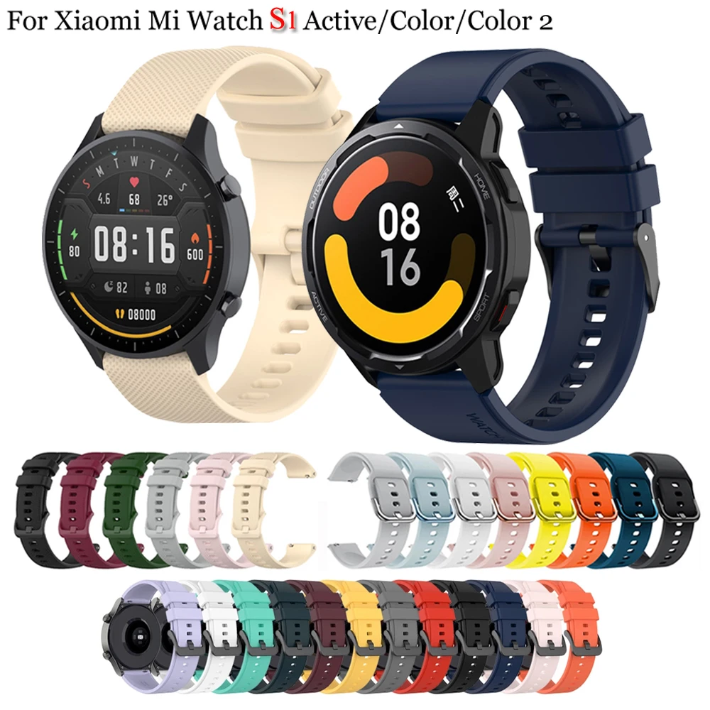 Ремешок для часов Xiaomi Watch s1/s1 Active, сменный Браслет для цветных часов Xiaomi Mi, 22 мм