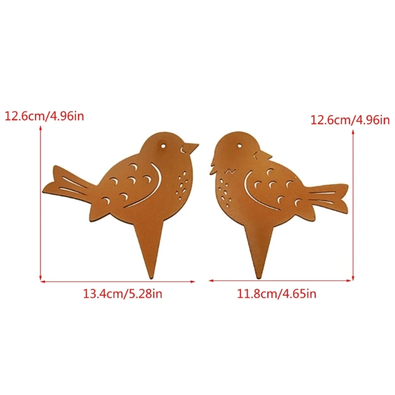 Декоративные садовые колья металлические украшения водонепроницаемые для