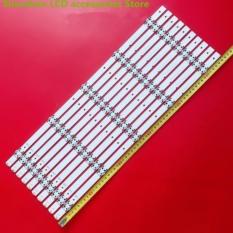 

Светодиодная задсветильник вая полоса для Hisense светодиодный 55K310 0A LED 55H160 0Y, световая панель, яркая светодиодная лампа 55 см, новинка 100%