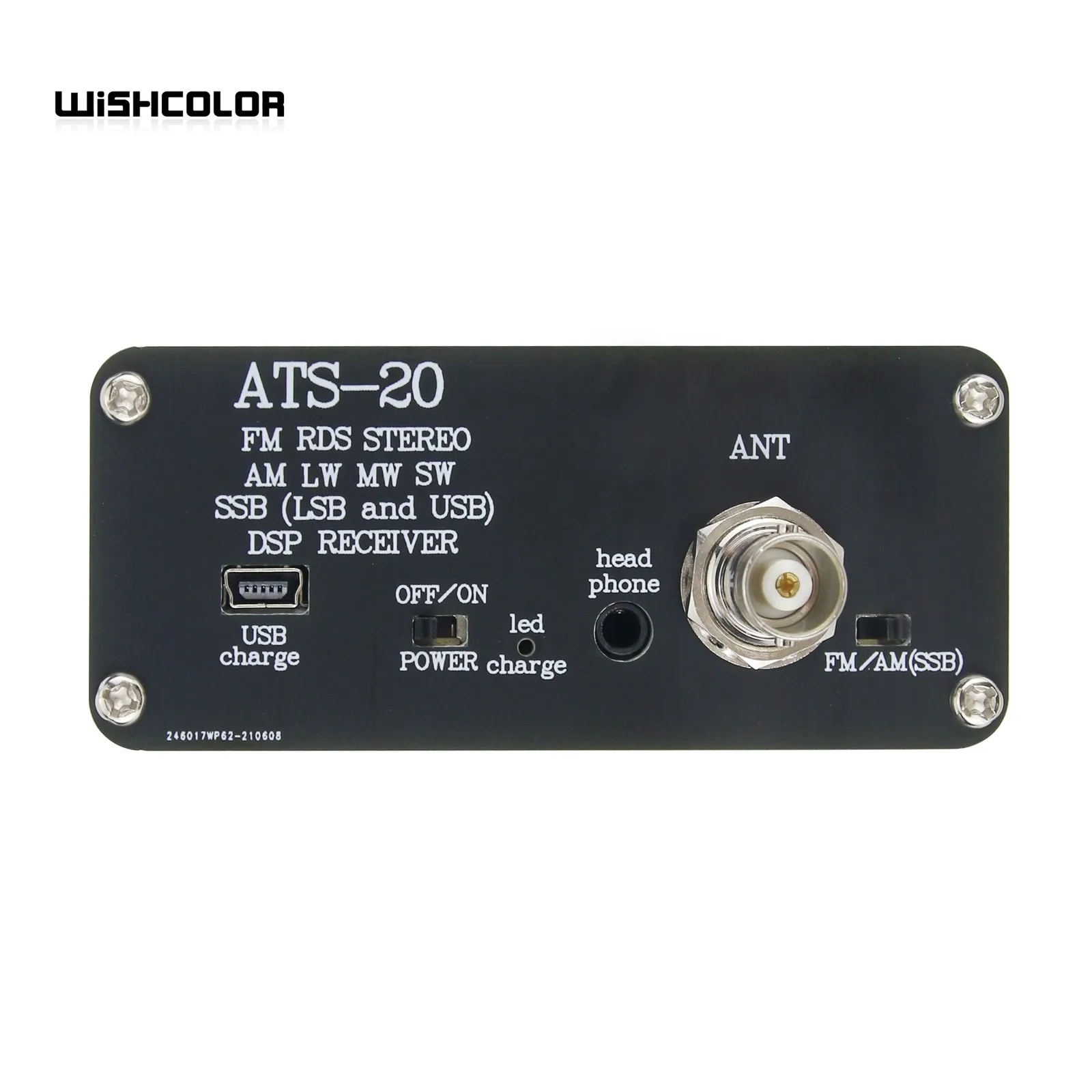 HamGeek ATS-20 SI4732 все диапазоны радиоприемника FM AM (MW &amp SW) SSB (LSB и USB) с литиевой батареей