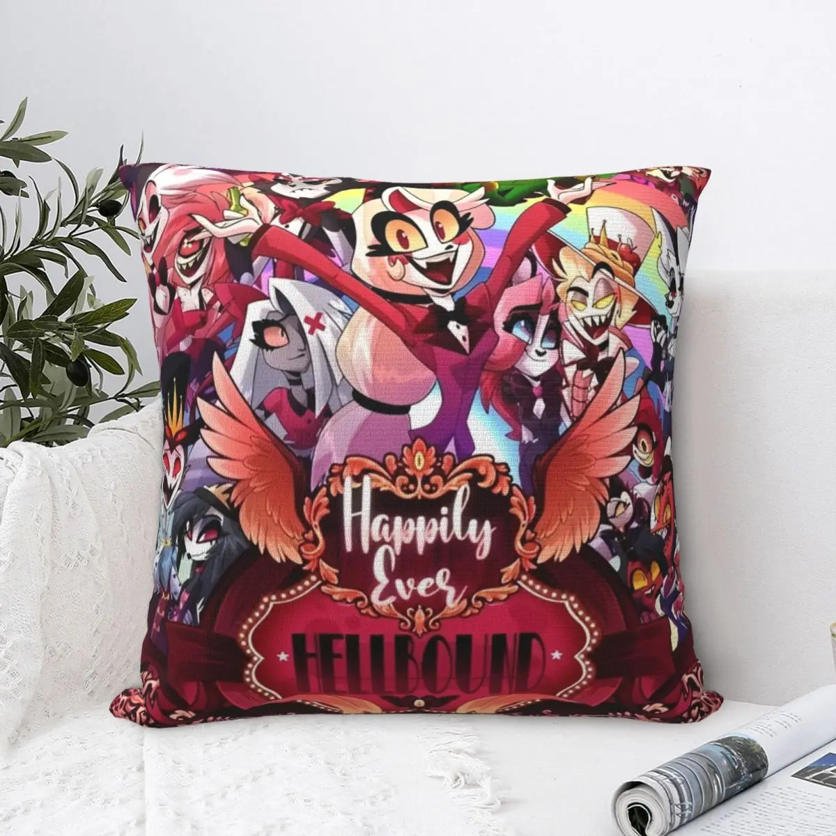 Музыкальная комедия H-HazbinHotels наволочка полиэстеровые подушки для дивана