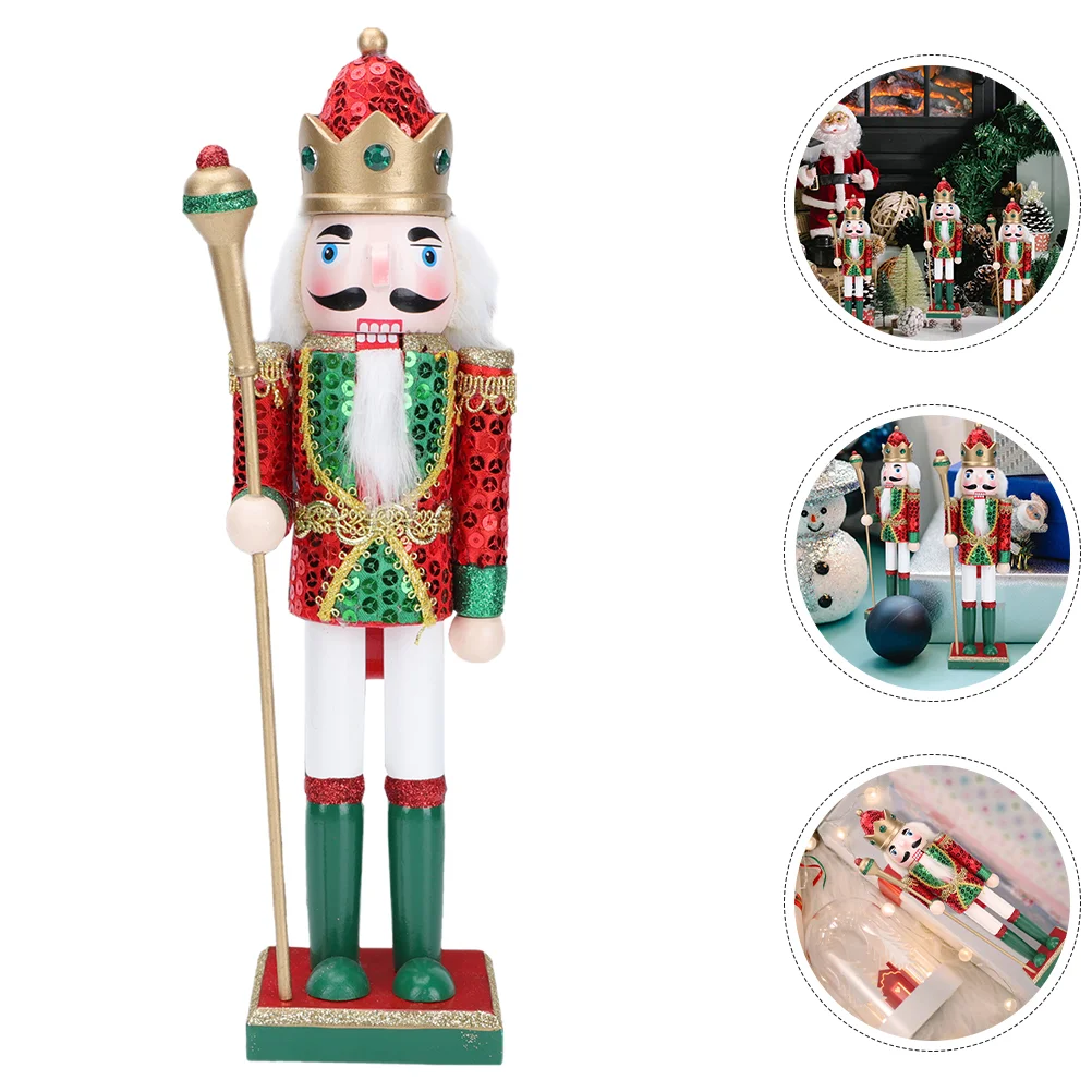 

Wooden Nutcracker Ornament Wooden Nutcracker Craft Christmas Nutcracker