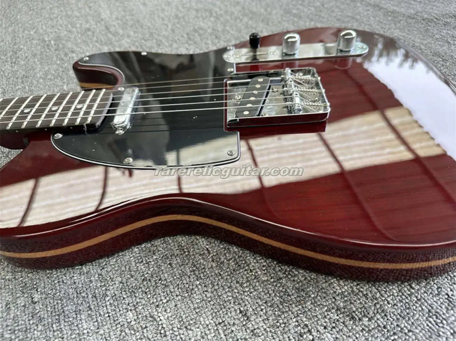 Пользовательский магазин Джордж Харрисон глянцевая коричневая электрическая