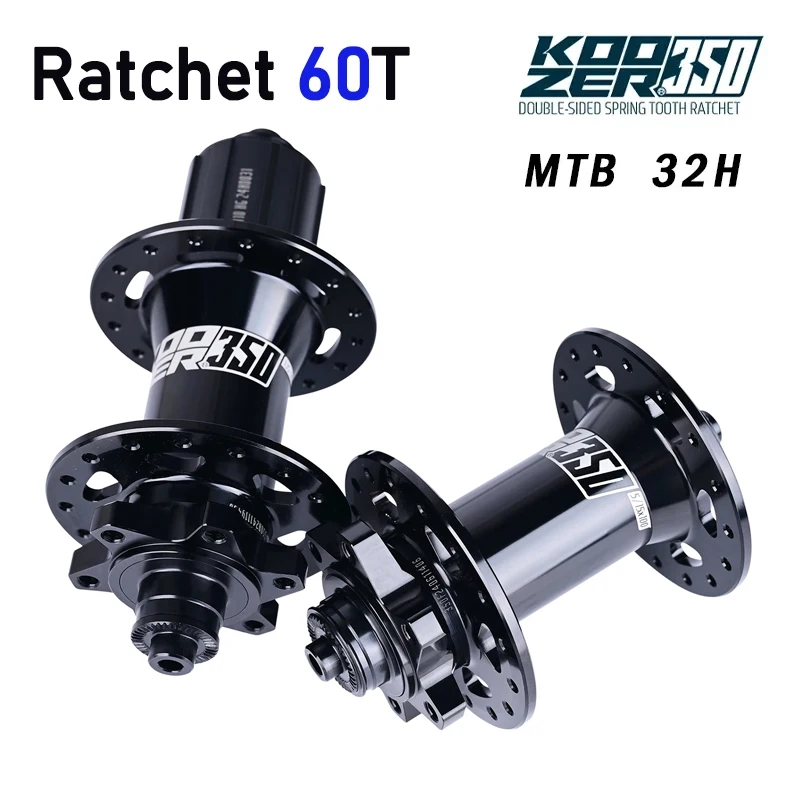 Фото Велосипедная втулка Koozer 350 MTB HG XD MS 10 11 12s CR-MO, стальная ось, 32 отверстия, 5x135QR/5x141QR/12x142/12x148 мм, аксессуары для велосипеда THRU №1