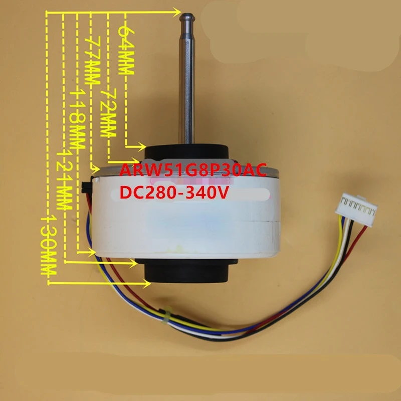 

1pcs New original apply For Panasonic air conditioning DC motor ARW51G8P30AC DC280-340V 30W Air Conditioning Parts