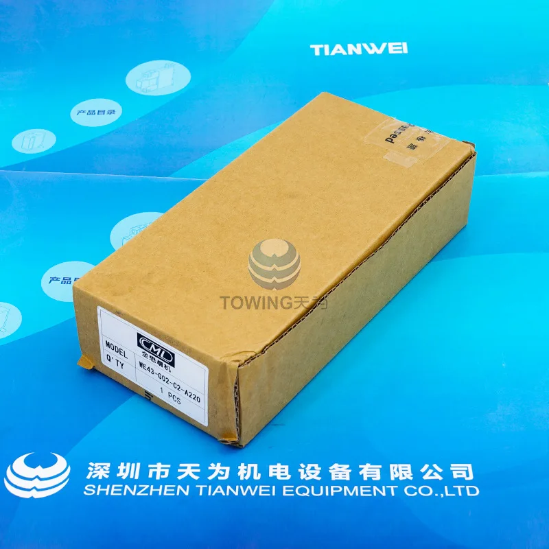 Фото Новый оригинальный электромагнитный клапан WE43-G02-C2-A220 производства Тайвань CML №2
