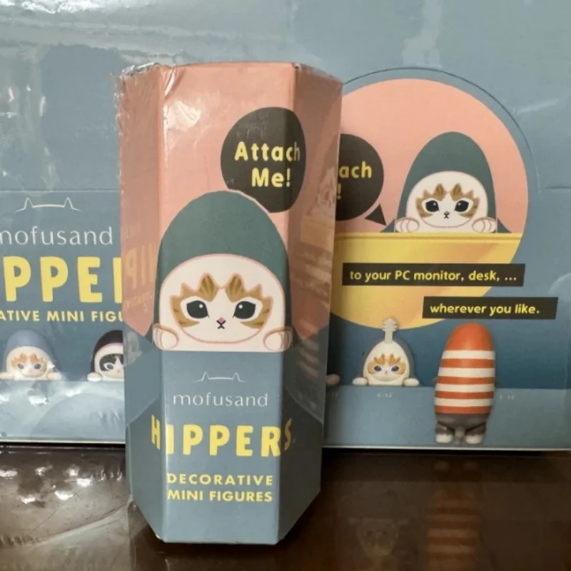 В наличии оригинальная слепая коробка Mofusand Cats Hippers фигурки героев загадочная