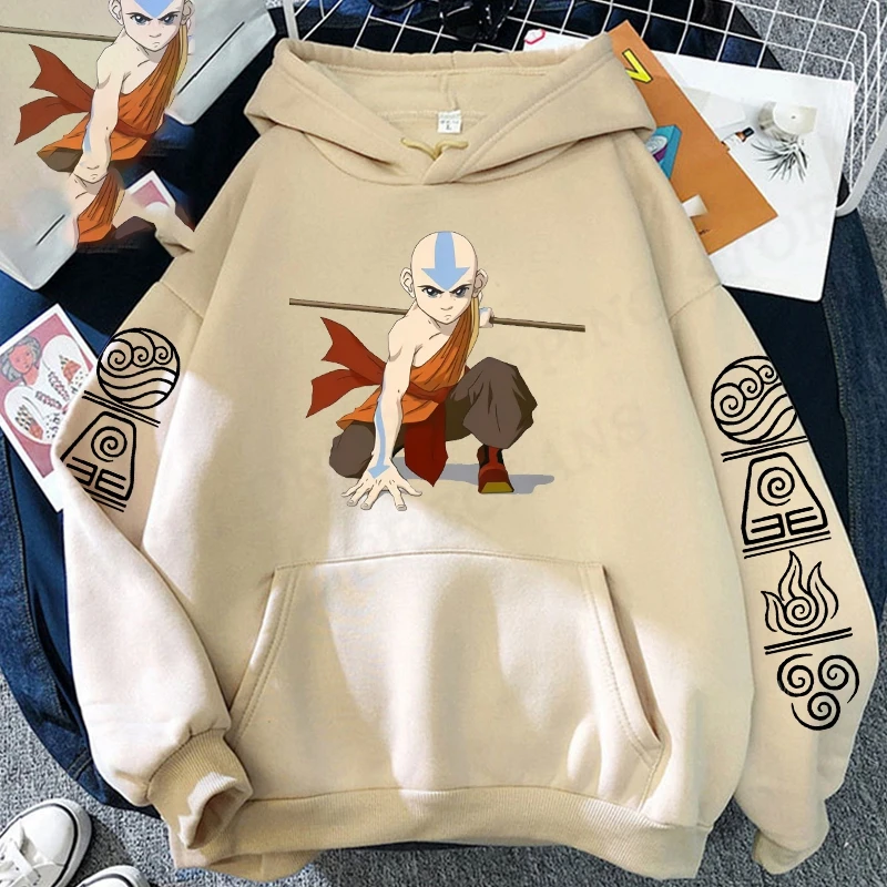 

Anime Hoodies Sweatshirt Men Fashion Avatar The Last Airbender Hoodie Kids Hip Hop Hoodie Boy Coats Women Sweats Tracksuit Manga