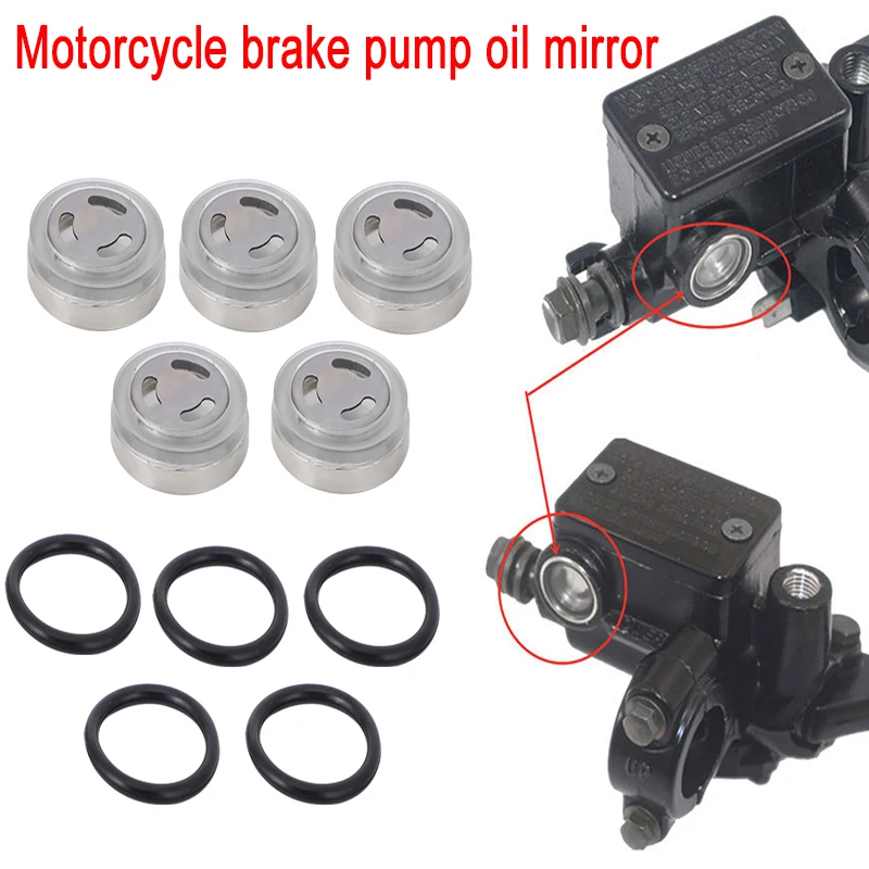 

Master Brake Cylinder Reservoir Sight Glass Gasket 18mm For Honda Suzuki Kawasaki Motorcycle Dirt Bike Replacement Accessories