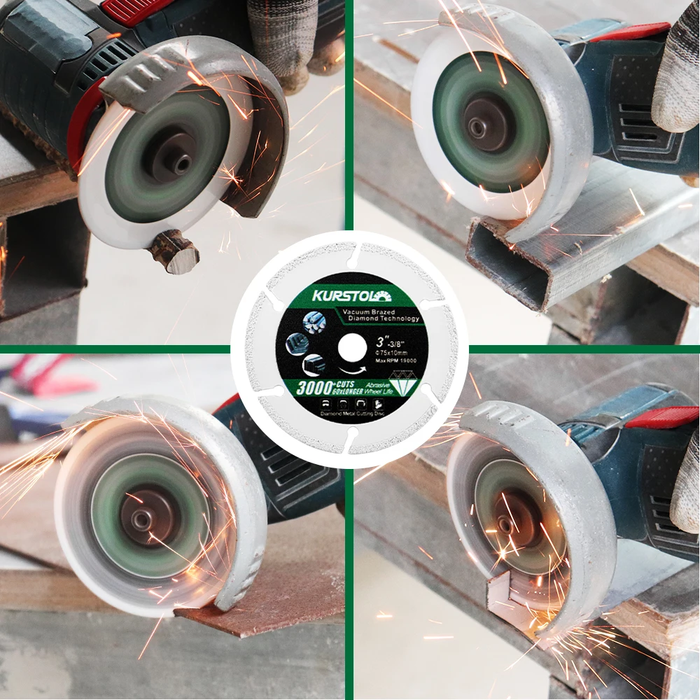 KURSTOL 1 шт. отрезной диск для паяного железа диаметр 50/75/85/115 мм алмазные пилы