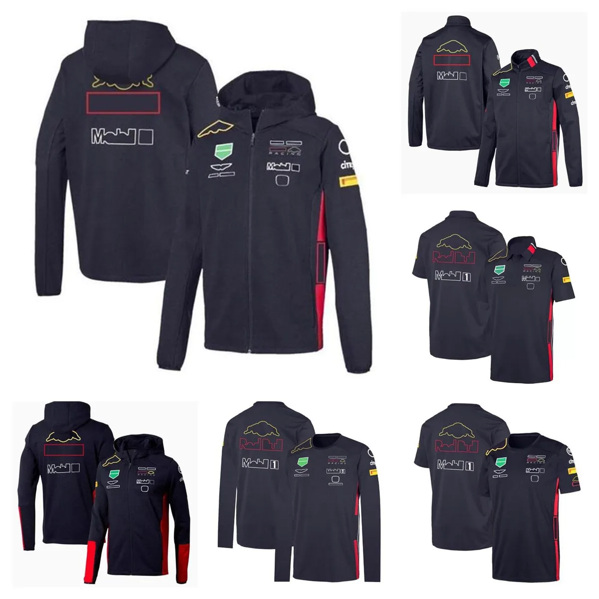 

2021 new F1 racing suit autumn/winter team jersey F1 jacket customized with the same paragraph