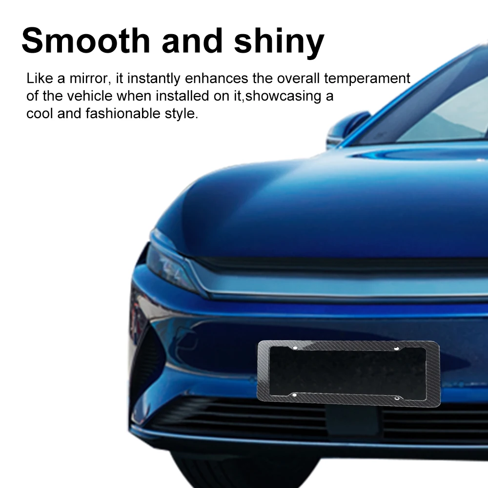 Универсальная рамка номерного знака 30X15 см 1/2 шт. пластиковый держатель с