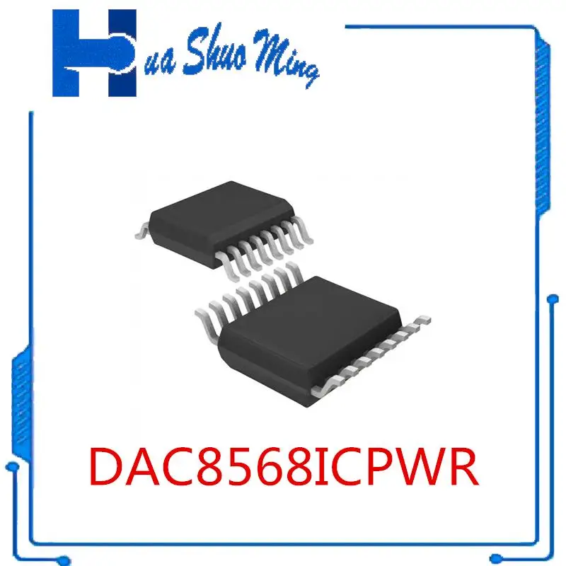 

2Pcs/Lot DAC8568ICPWR DAC8568ICPW DAC8568 TSSOP16