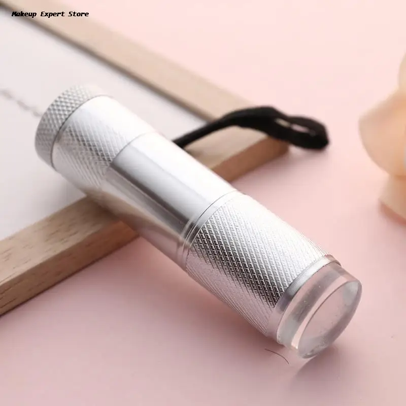 Ультрафиолетосветильник мини-вспышка для дизайна ногтей со штампом портативная