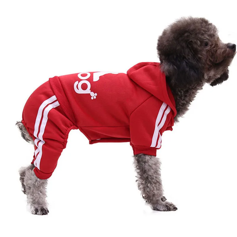 

Dog clothes four-legged sweater button pet clothes pet sweater autumn and winter new