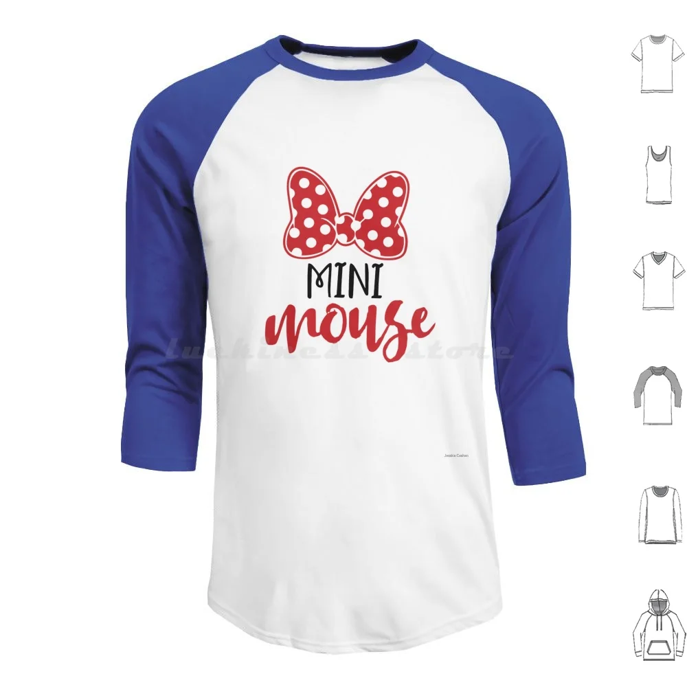 

Мини-мышь с капюшоном из хлопка, с длинным рукавом