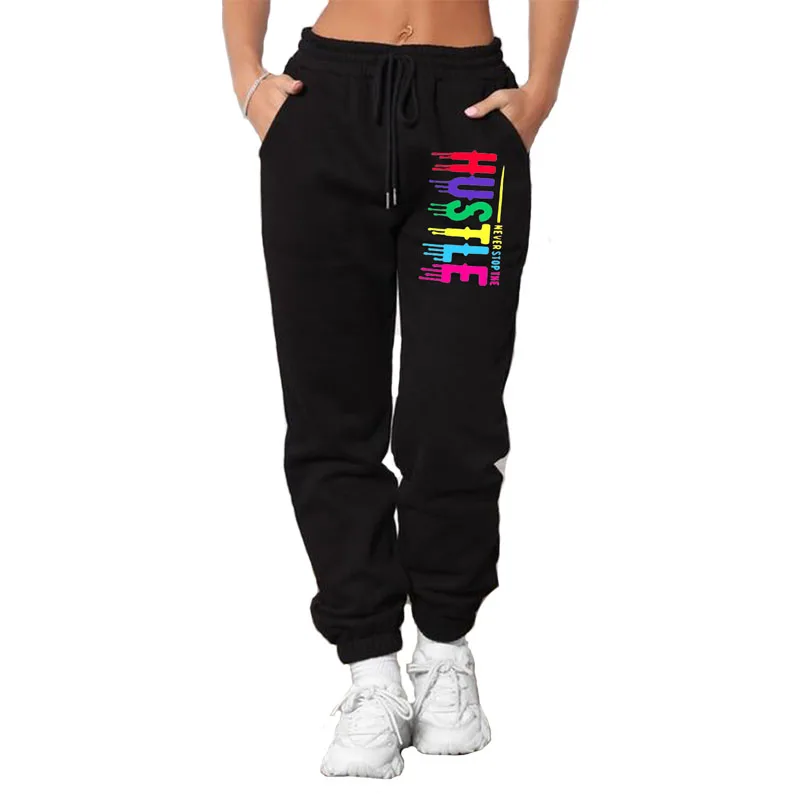 Sweatpants for Women 2022 Autumn New Baggy Fashion Sports Pants Balck Trousers Female Joggers Streetwear Woman Pants
