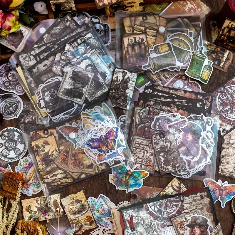 100 шт. декоративные блокноты в стиле ретро 184x162 мм