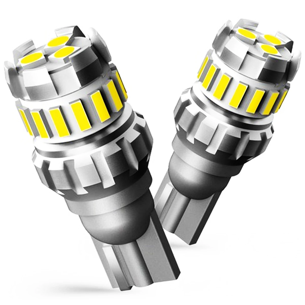 

2pcs T15/W16W LED Reversing Light Bulb 2400LM 6000K-7000K Whtie Light 18W LED Backup Light Bulb Replacement Bulb for Most Car