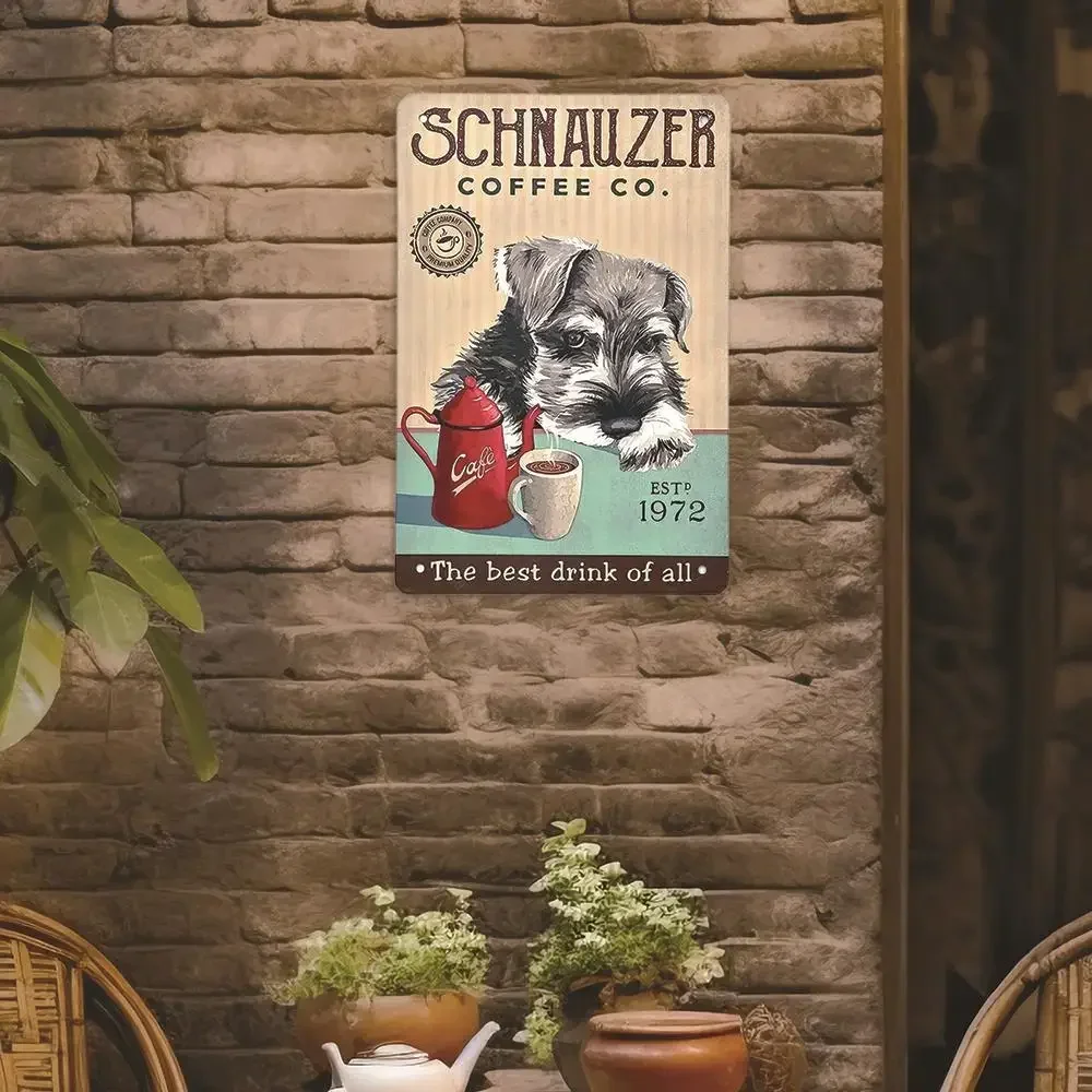 1 шт. металлическая ретро-вывеска для кофе винтажная вывеска дома кофейни бара