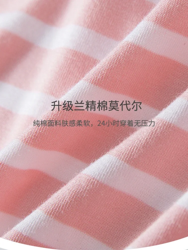 Женский осенне-весенний пижамный комплект больших размеров костюм из двух