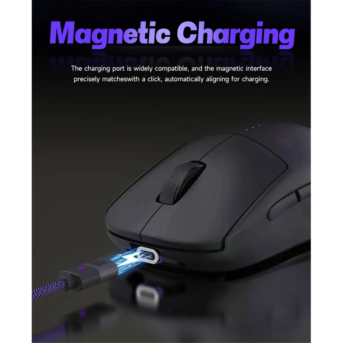 Магнитная зарядная док-станция для мыши Logitech G PRO X SUPERLIGHT 2 GPW 3 G705 MX Master 3S/3 VGN F1