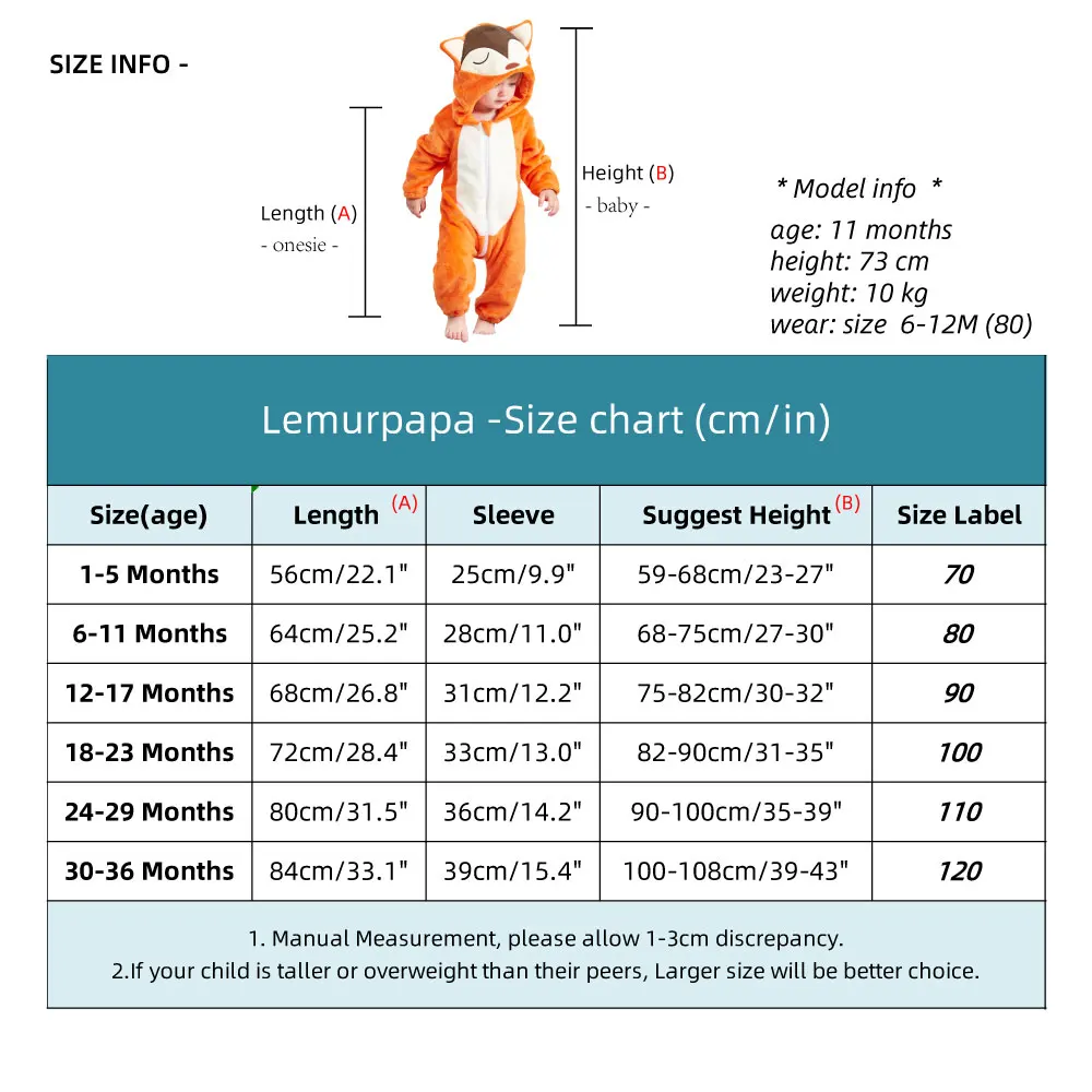Детский Теплый комбинезон тигровый зимняя одежда для мальчиков и девочек костюм