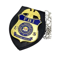 u s fbi badge cosplay film and television props 11