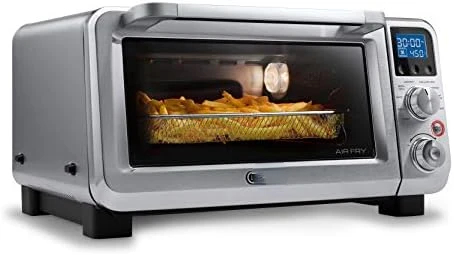 

Air Fry Oven, Premium 9-in-1 Digital Air Fry Convection Toaster Oven, Grills, Broils, Bakes, Roasts, Keep Warm, Reheats, 1800-Wa