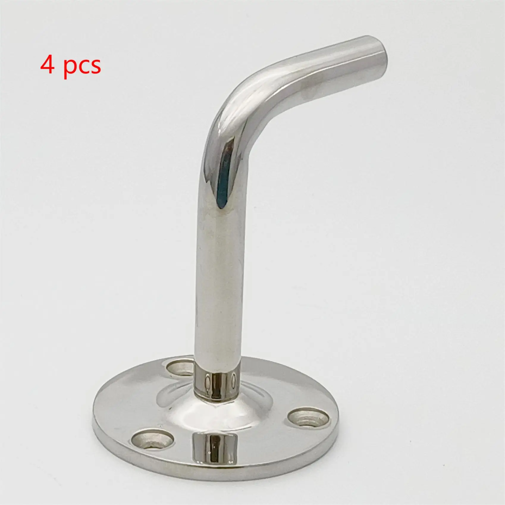 

4 PCS Stainless Steel 316 Handrail Bracket for Welding to Railing