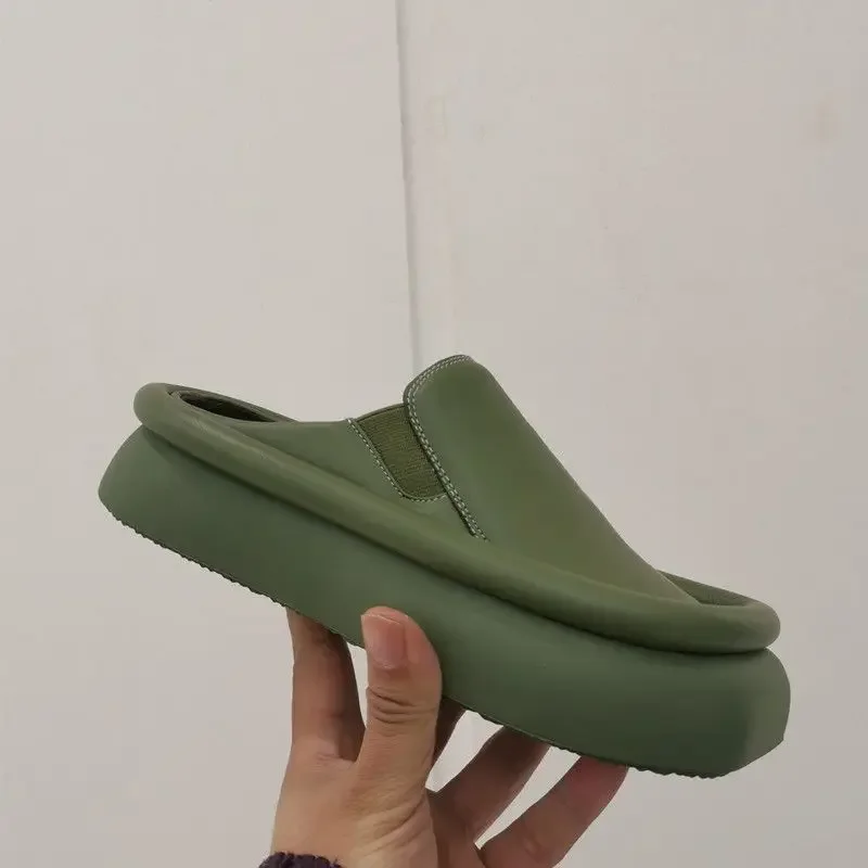 Лидер продаж 2024 летние новые женские сандалии шлепанцы на платформе роскошные