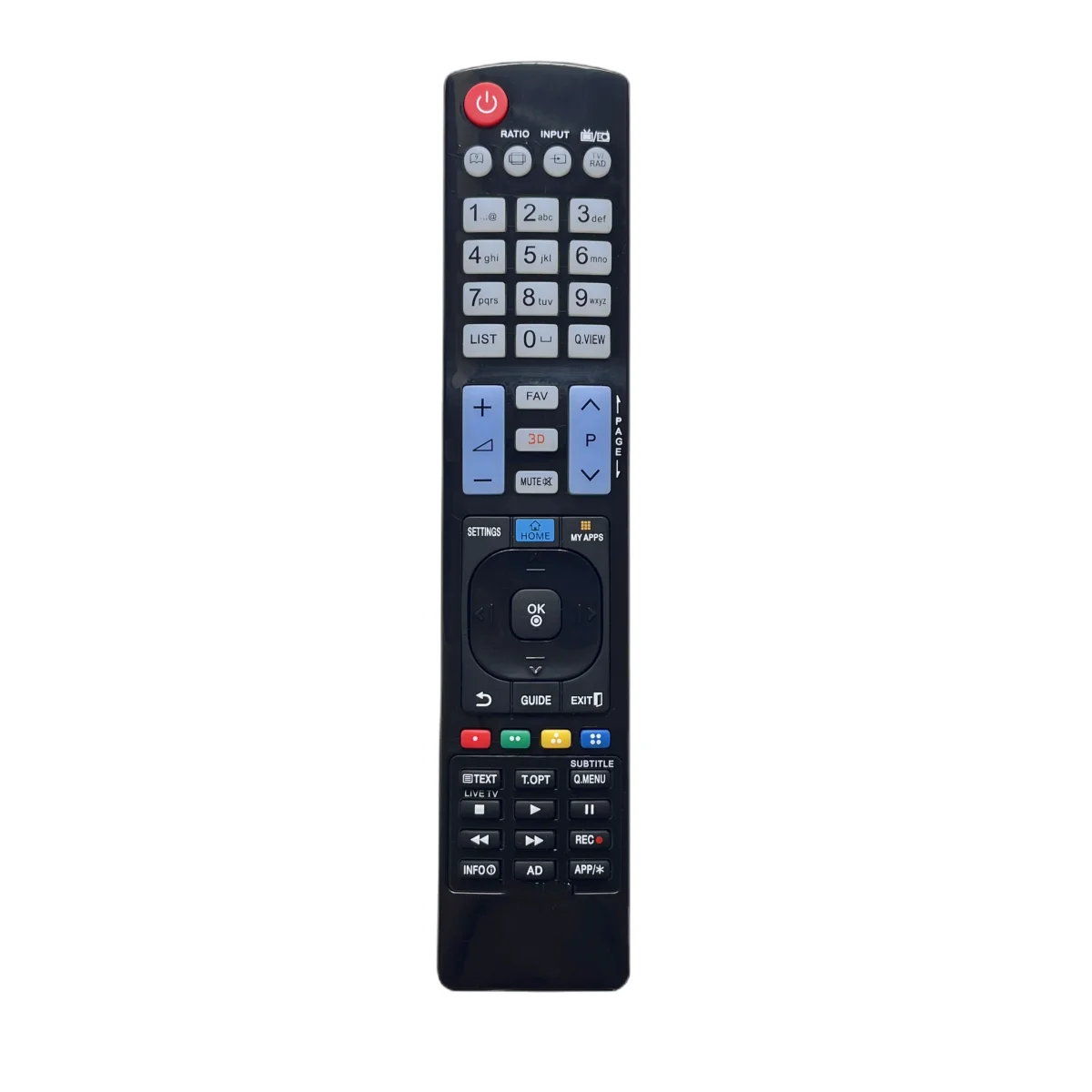 Новый пульт дистанционного управления, подходит для 55LF6100 60LF6100 50LF6100-UA 50PX4DR-H 50PX1D 42PX4D Smart 3D LCD светодиодный HDTV