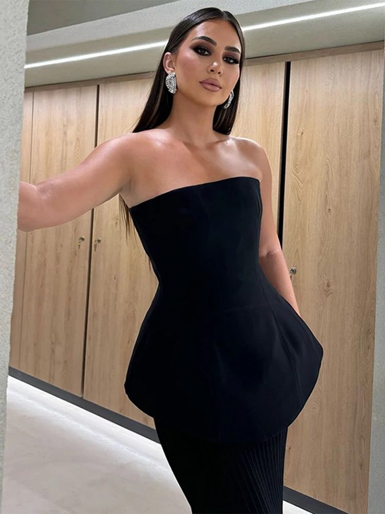 Комплект топ и юбка Chin.Sweety полиэстер