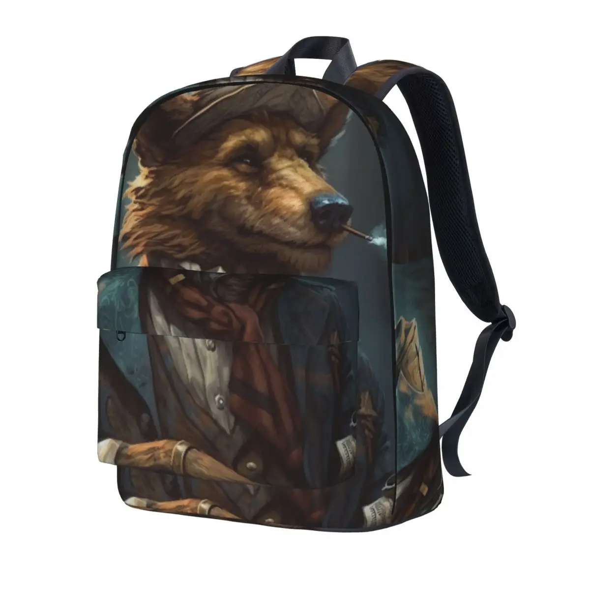 

Dog Backpack Girl Gangster-style Godfather Breathable Backpacks Polyester Funny High School Bags Sport Designer Rucksack