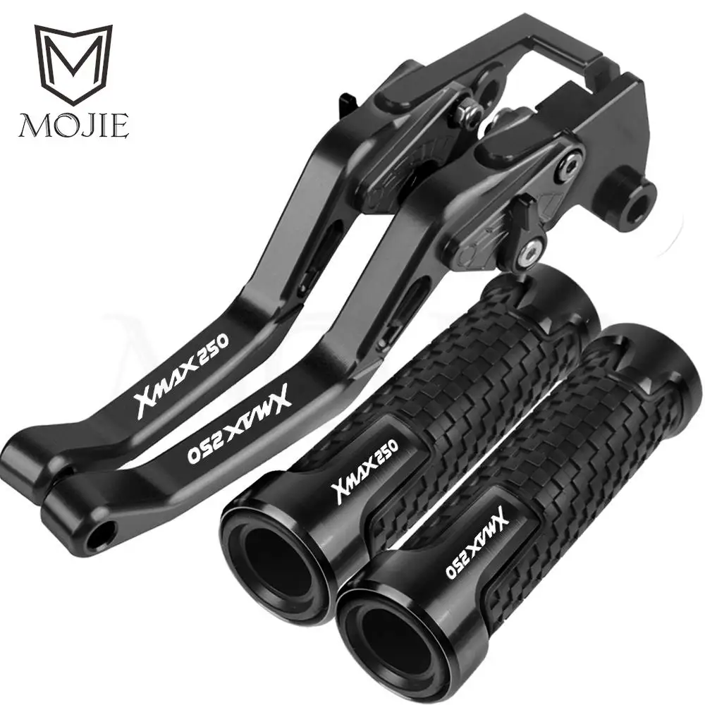 

Аксессуары для мотоциклов, регулируемые рычаги тормозной муфты, ручки руля, ручки для скутера для YAMAHA XMAX200 XMAX 200 allyeaRs