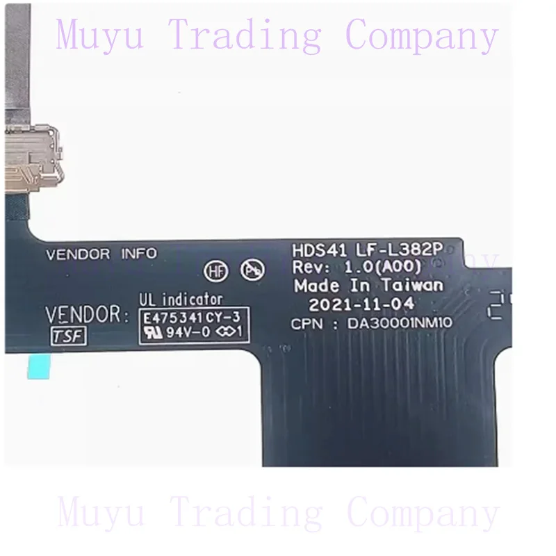 Детали для ноутбуков HDS41 EDP кабель Alienware X14 R1 LCD 08FP96 LF-L382P