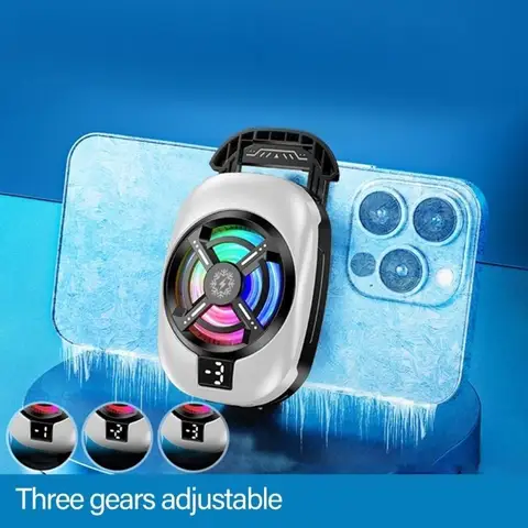 652F Многофункциональные мобильные радиаторы охлаждающий аксессуар с магнитным и зажимом на дизайне