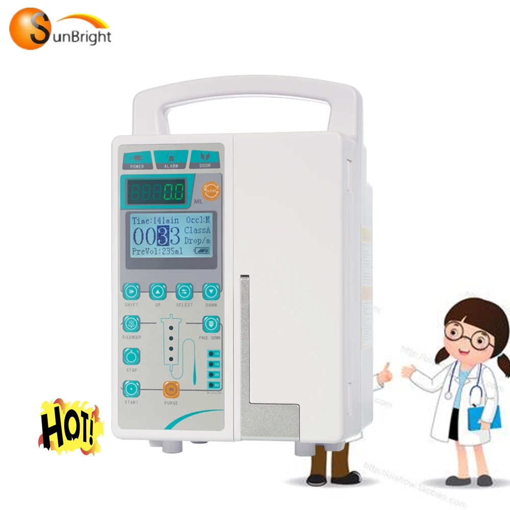 

Portable hospital ICU infusion pump SUN-900Z factory price