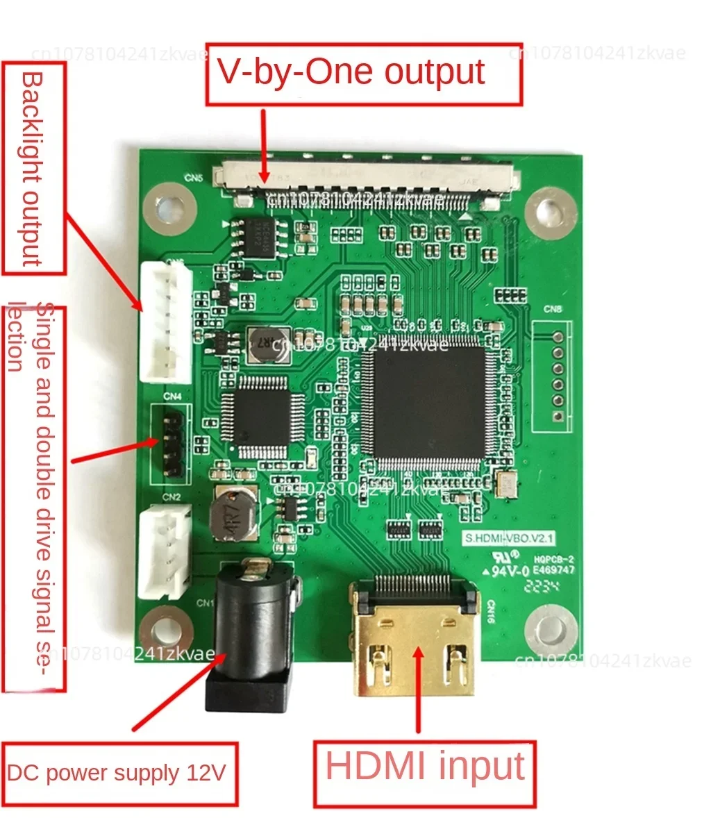 HDMI2.0 к V-by-One Hdmi 4k60hz VBO Vbyone поддерживает 4K60HZ