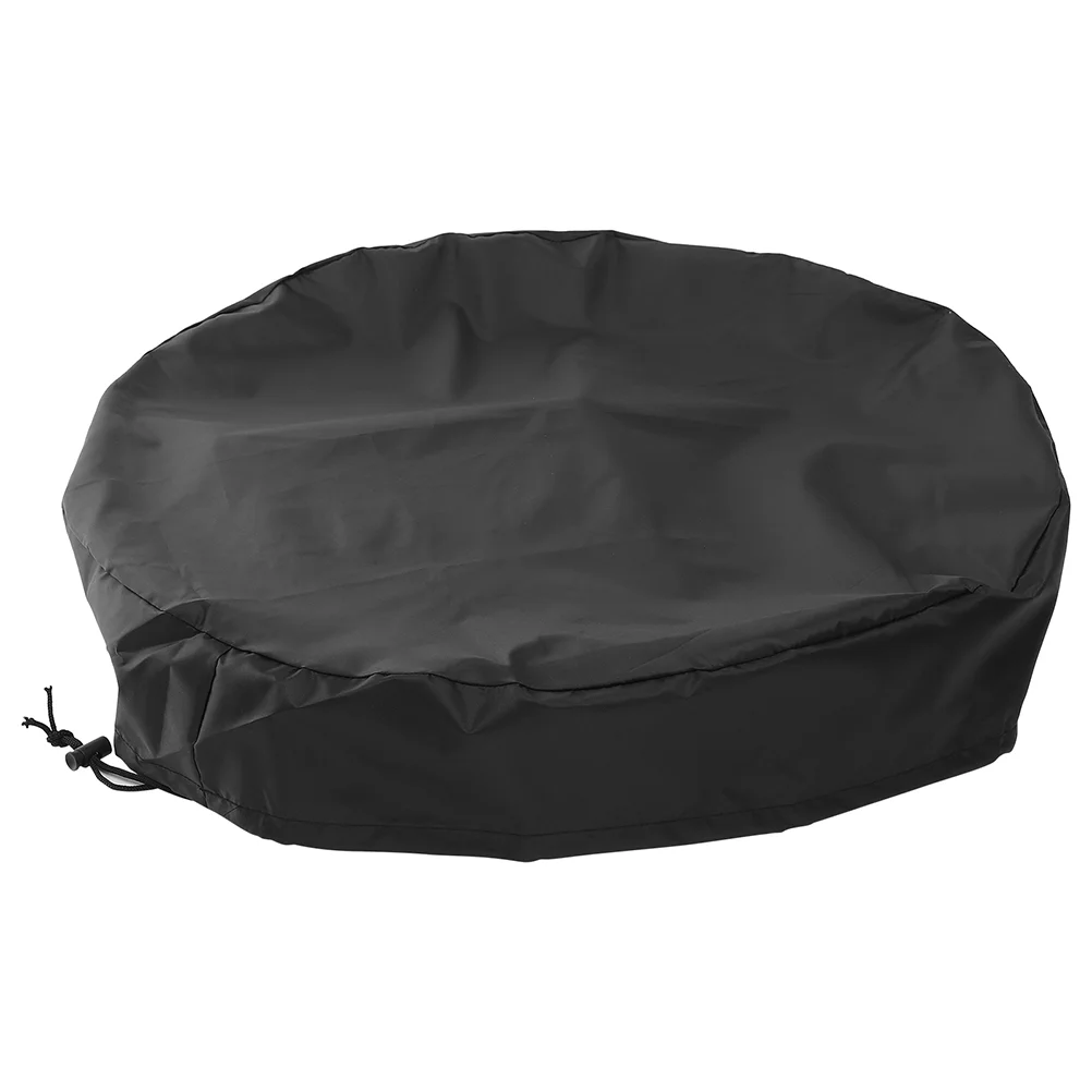 

Outdoor Gallon Barrel Cover Drum Dust Lid Protection Protective Bucket Drawstring