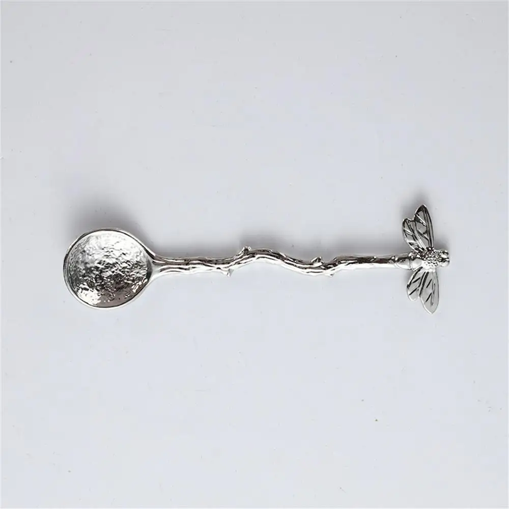 2/4/6 шт. ложка для смешивания легко чистящийся утолщенный материал из цинкового